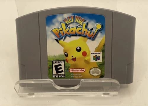 Hey You, Pikachu (Nintendo 64 N64, 2000) Authentic TESTED Free Shipping!