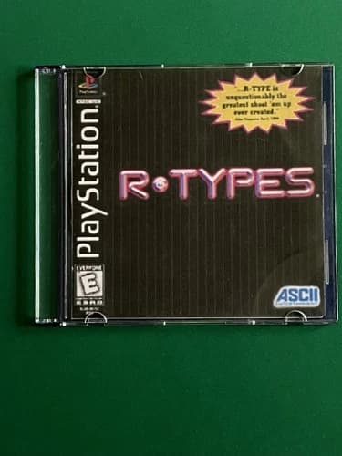 R-Types (1998, ASCII) Pre-Owned, excellent condition! Playstation PS1, disc only