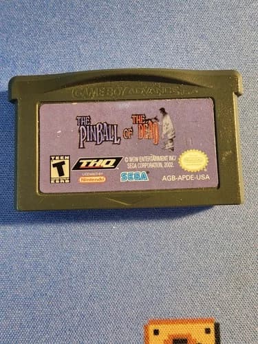Pinball of the Dead (Game Boy Advance, GBA, 2002) Authentic Tested