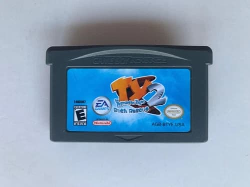 TY 2 Tasmanian Tiger Bush Rescue Game Boy Advance Nintendo GBA