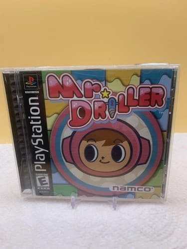 Mr. Driller - Sony PlayStation 1 Cib And Reg. Card