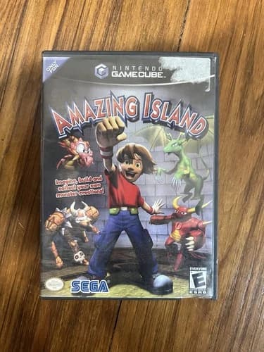 Amazing Island Nintendo GameCube Tested Working Complete CIB