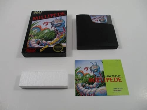MILLIPEDE Nintendo NES Game Complete In Box Authentic!