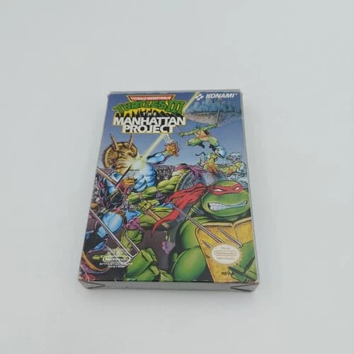 Teenage Mutant Ninja Turtles III: The Manhattan Project NES - Complete CIB