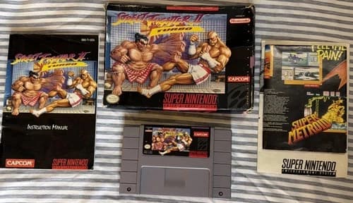 Street Fighter II: Turbo (Nintendo SNES 1993) - CIB