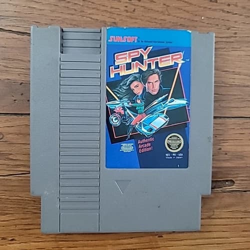 Spy Hunter NES Video Game Tested Works 1987 Nintendo