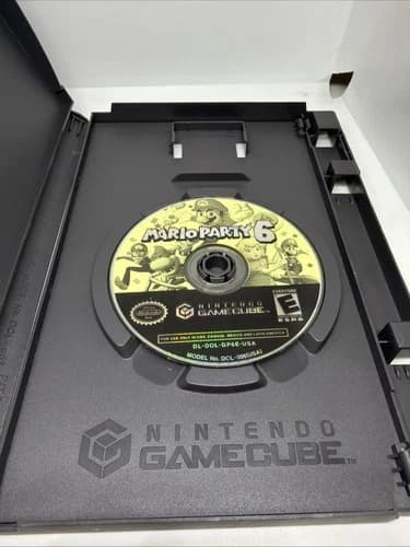 Mario Party 6 - Nintendo GameCube/Wii (2004) TESTED Disc Only GREAT SHAPE