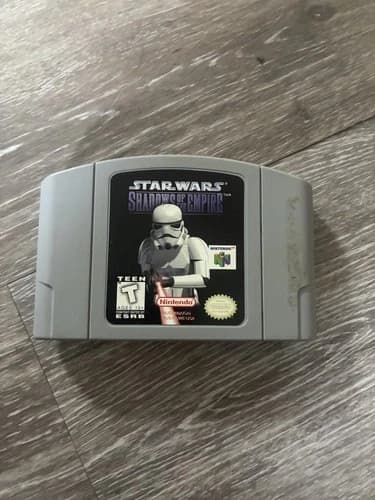 Star Wars Shadows Of The Empire N64 Game Cartridge