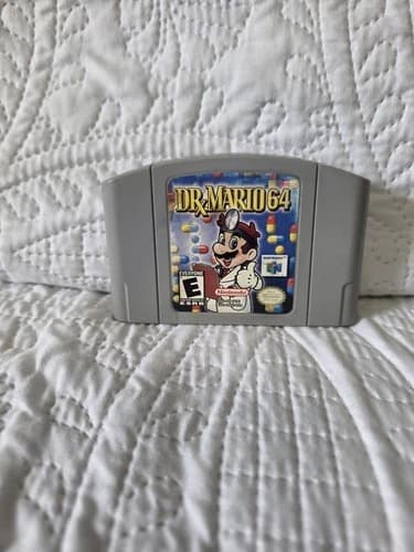 Nintendo 64 Dr Mario N64 Video Game Cartridge Tested & Working