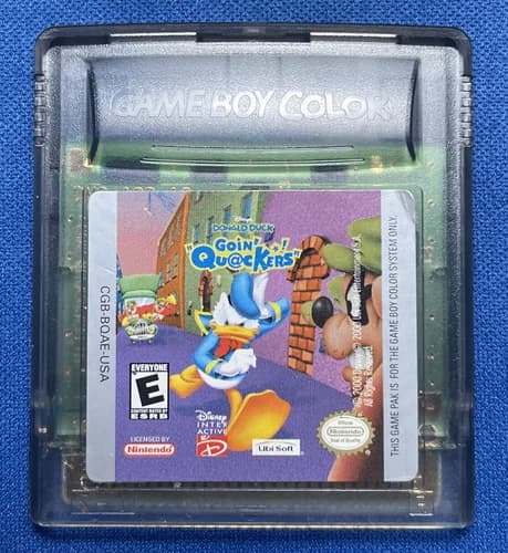 Disney's Donald Duck: Goin' Quackers (Nintendo Game Boy Color, 2000)