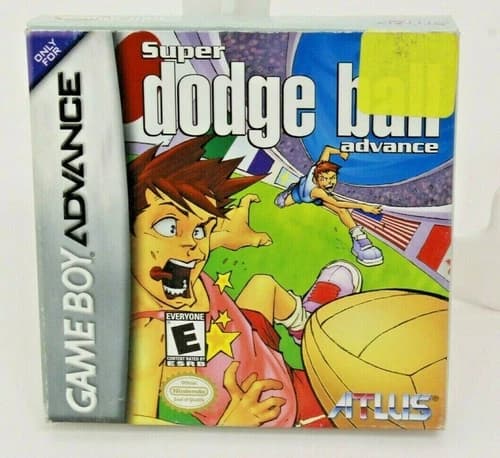 Super Dodge Ball Advance (Nintendo Gameboy Advance GBA) Complete In Box CIB
