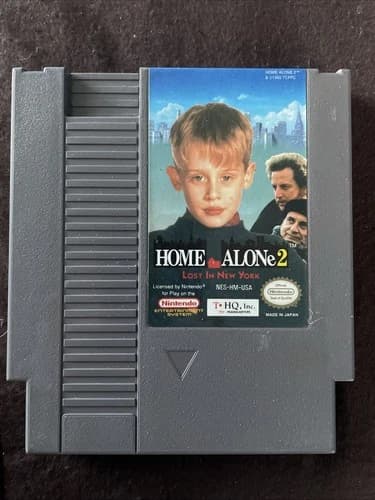 Home Alone 2 Lost In New York (Nintendo NES, 1992) Authentic, Loose, Game Tested