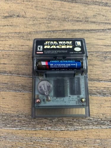 Star Wars Episode 1 Racer Nintendo GameBoy Color GBC - Authentic, Tested!