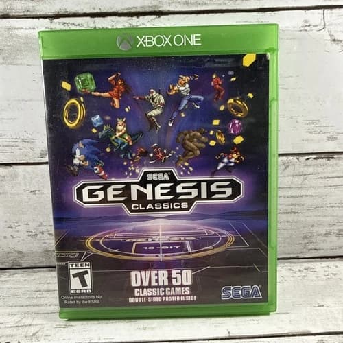 SEGA Genesis Classics Xbox One 50+ Retro Arcade Sonic Streets of Rage