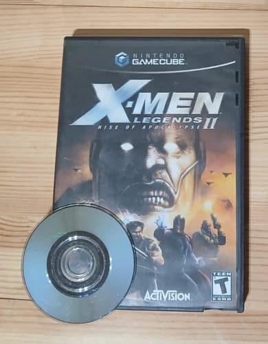 X - MEN LEGENDS II : RISE OF APOCALYPSE NINTENDO GAMECUBE DISK TESTED WORKS