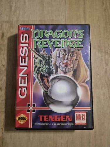 Dragon's Revenge Sega Genesis Complete CIB