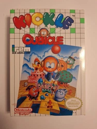 Kickle Cubicle NES Nintendo - Near Mint