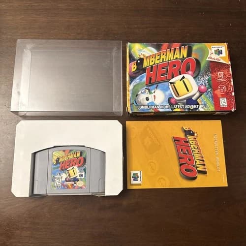 Bomberman Hero (Nintendo 64 N64) Complete - Tested - Authentic
