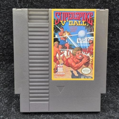 Super Spike V'Ball (Nintendo Entertainment System, 1990)- Cart Only- Tested