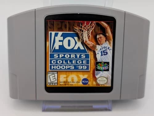 Fox Sports College Hoops 99 (Nintendo 64 N64, 1998) - Authentic - Tested