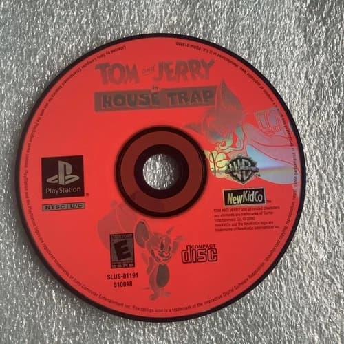 Tom & Jerry in House Trap Playstation 1 PS1 Disc Only