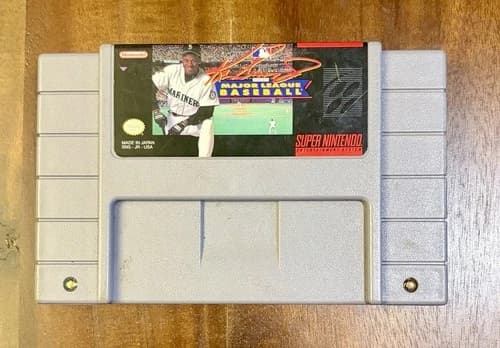 Ken Griffey Jr Major League Baseball Super Nintendo SNES Game Only