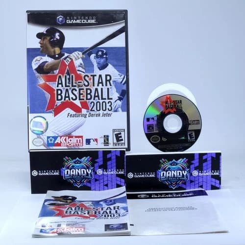 All-Star Baseball 2003 GC CIB W/ Manual - GameCube