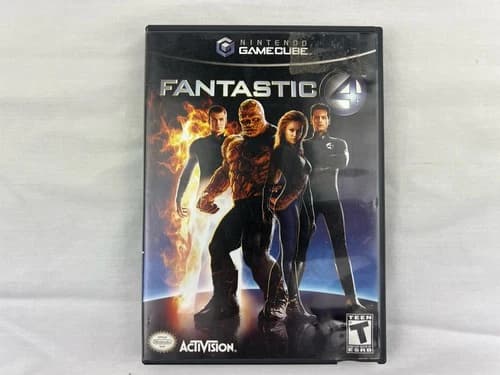 Nintendo GAMECUBE Fantastic 4 Four COMPLETE