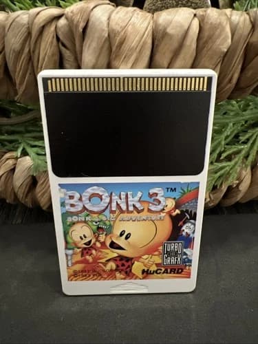 Bonk 3: Bonk's Big Adventure (Turbo Grafx 16 tg16) Cart Only Turbografx