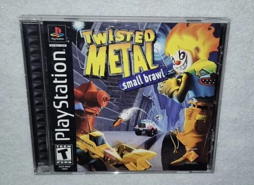TWISTED METAL SMALL BRAWL Sony PlayStation PS1 Black Label Authentic SEE DESC