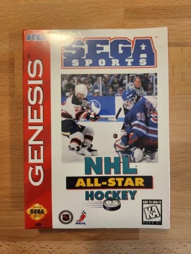 NHL All-Star Hockey '95 - Sega Genesis - NEW MISB Complete