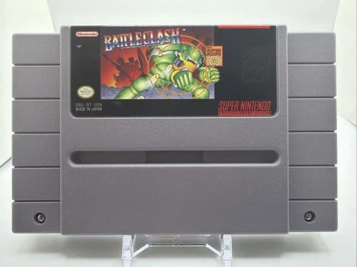Battle Clash (Super Nintendo Entertainment System, 1992) Tested Working