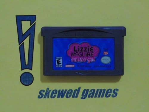 Lizzie McGuire On The Go - Cart Only - Nintendo GameBoy Advance GBA