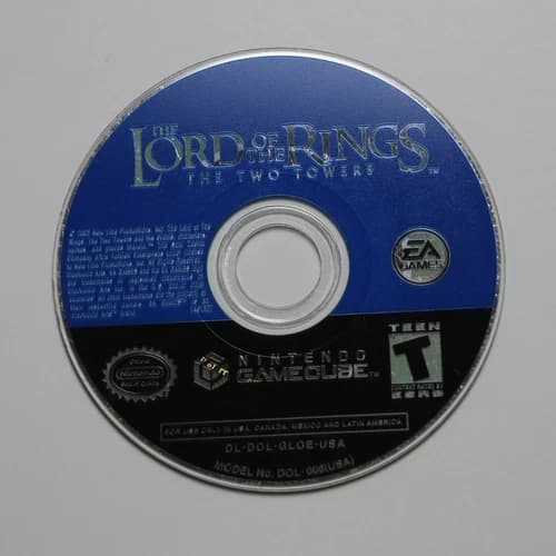Lord of the Rings: The Two Towers (Nintendo GameCube, 2004) Disc Only - Tested