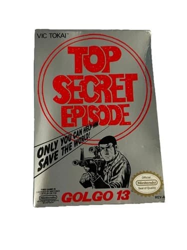 Golgo 13: Top Secret Episode (Nintendo Entertainment System, 1988)