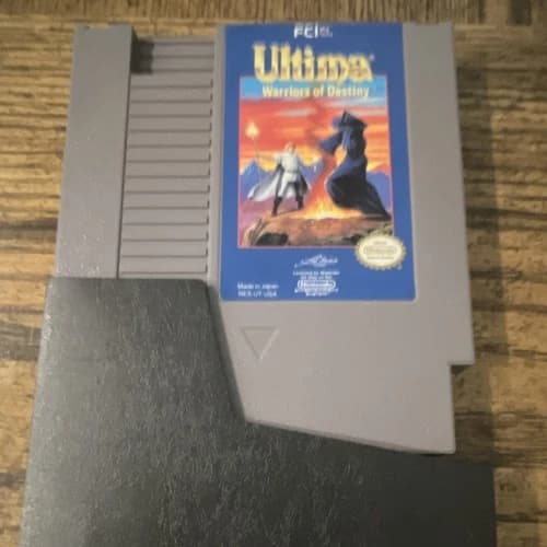 FCI Ultima: Warriors of Destiny Nintendo NES Battery Save NTSC-U/C