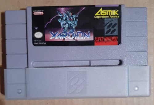 Xardion Cartridge ONLY (Super Nintendo Entertainment System, 1992) VG Shape