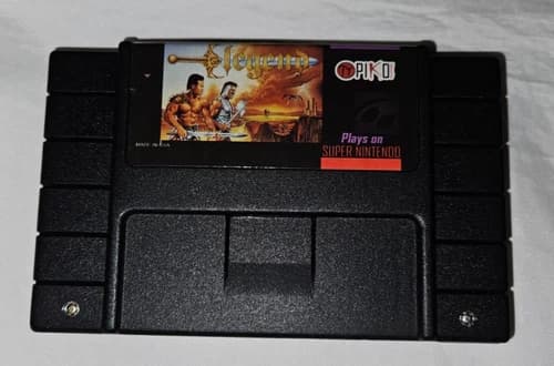 Legend Remake PIKO Interactive SNES NTSC Cartridge Black