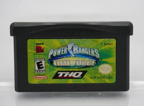 Power Rangers Time Force GameBoy Advance Tested Working