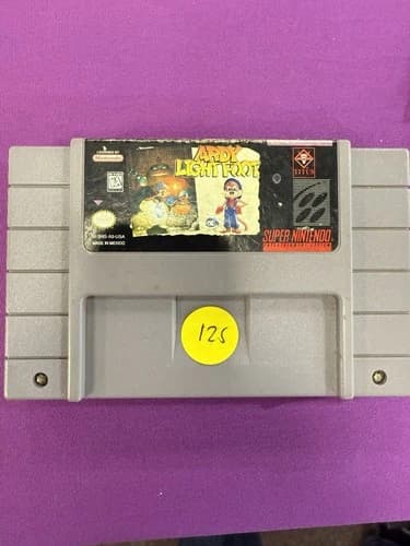 Ardy Lightfoot Nintendo SNES Vintage Game