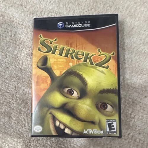 Activision Shrek 2 Nintendo GameCube 2004 Complete w/ Manual [Tested/Working]