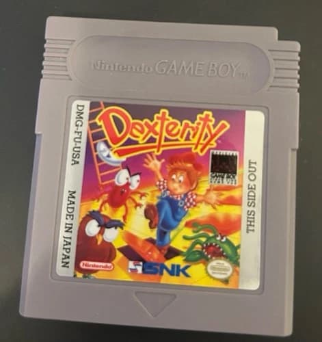 Dexterity For The Nintendo Gameboy (Genuine, Cleaned and Tested)