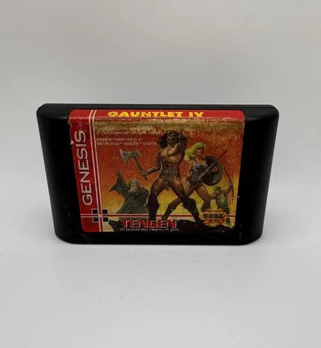 Gauntlet IV (Sega Genesis, 1993) Authentic Game Cartridge Only Tested