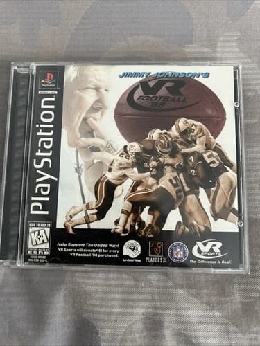 Jimmy Johnson's VR Football '98 (Sony PlayStation 1, 1997)