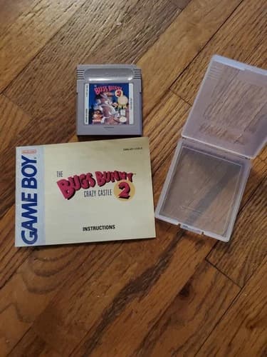 Nintendo Game Boy The Bugs Bunny Crazy Castle 2 Game Boy Game Authentic Tested
