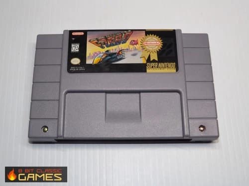 F Zero GAME ONLY - SUPER NINTENDO SNES - 527a