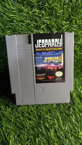 Jeopardy! Nintendo NES Authentic Cartridge Only Tested Working