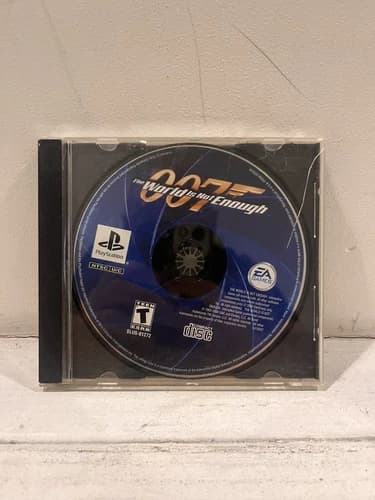 007 The World Is Not Enough (PlayStation 1 PS1) - Disc Only TESTED