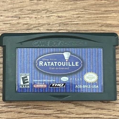 Disney Ratatouille ~ Nintendo Game Boy Advance GBA ~ Tested Authentic Working