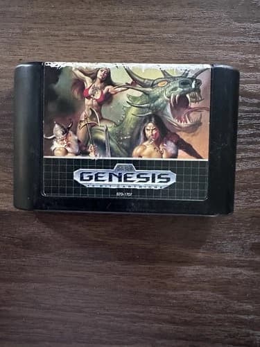 Golden Axe II 2 (Sega Genesis) Cartridge Only, Authentic, Tested & Working!